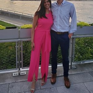 Nine West Pink Jumpsuit